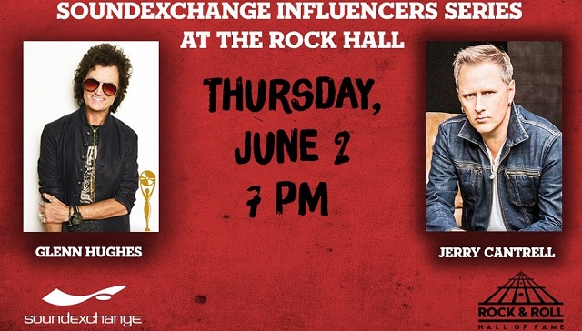 BraveWords Streaming Rock Hall SoundExchange Influencers Series With GLENN HUGHES, ALICE IN CHAINS’ Jerry Cantrell Tonight